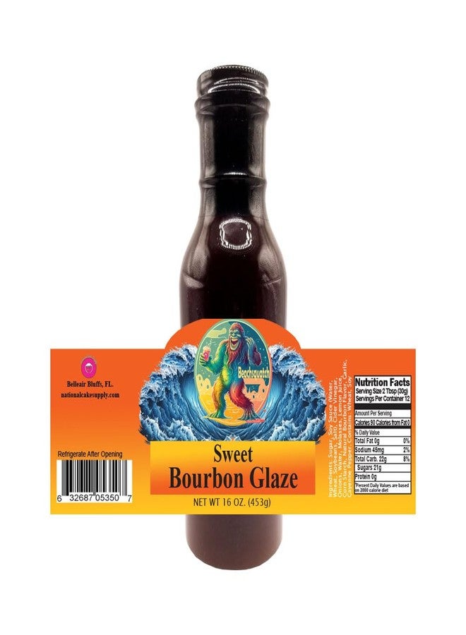 NCS Beachsquatch Sweet Bourbon Glaze, 16 ounces - Image 1