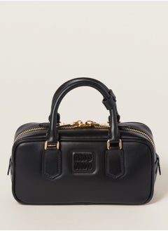 Miu Miu Miu Arcadie Leather Bag, Women's Leather Tote Bag, Women's Leather Shoulder Bag, Women's Leather Cross body Bag, Hand-bag  - Image 1