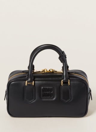 Miu Arcadie Leather Bag, Women's Leather Tote Bag, Women's Leather Shoulder Bag, Women's Leather Cross body Bag, Hand-bag, Black - pzsku/Z1288D4145D479FF78326Z/45/1747308766/1360f69a-1358-46bf-b5a0-45558996247e