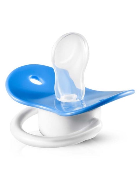 Bubbles Beveled Soother  Multishape-Blue (M:3+)