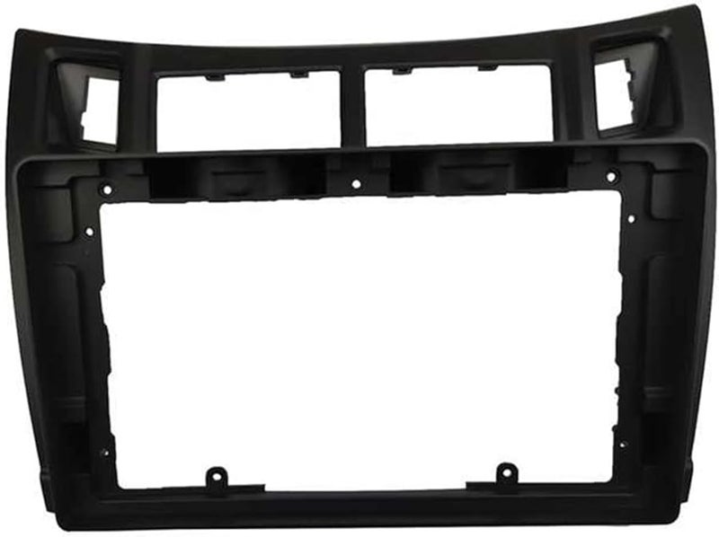 إطار تعديل صوت لوحة راديو السيارة باللون الأسود غير اللامع لتويوتا ياريس 2005-2011 - Image 2