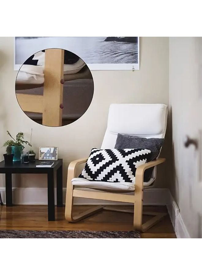 200pcs Dark Brown Plastic Screw Cap Covers Peg Hole Plugs for Furniture Shelves Cabinet - Image 5