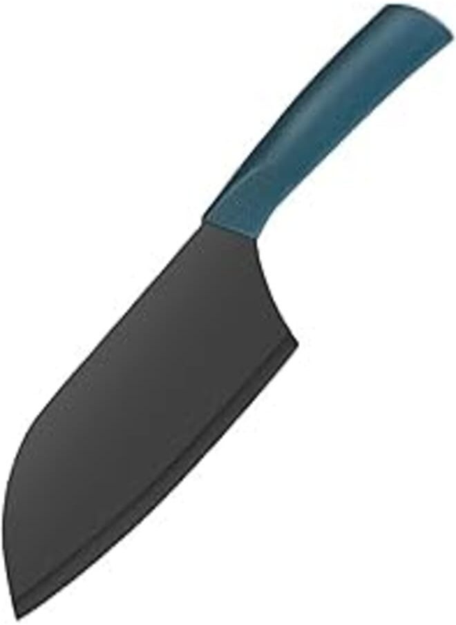 Chef Knife, 7-inch Sharp Meat Cleaver Vegetable Cutter Professional Japanese Carbon Steel Kitchen Cleaver with Handle