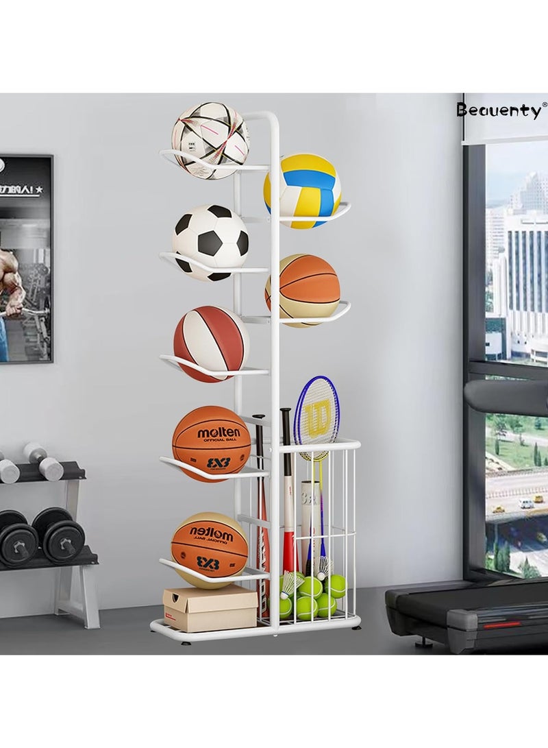 DubaiGallery Football Volleyball Basketball Storage Rack, For Household Indoor Use - Image 3