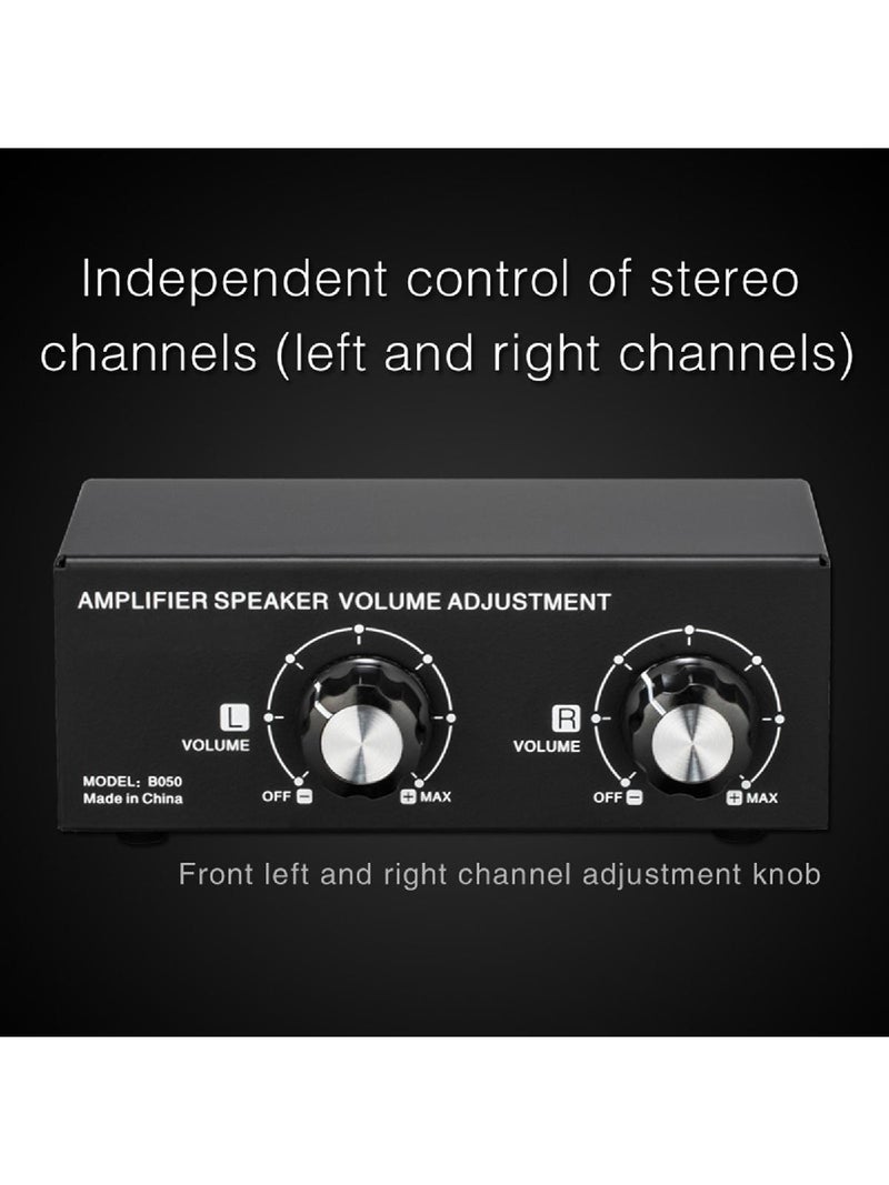 Speaker Sound Controllers Precise Independent Sound Adjuster Fine Tune Left & Right Channel Control 10Hz-50KHz - Image 4