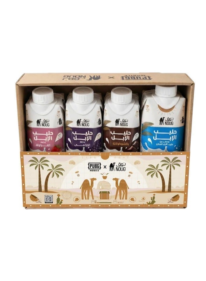 Noug Mixed Camel Milk 230MLx4 - Image 1