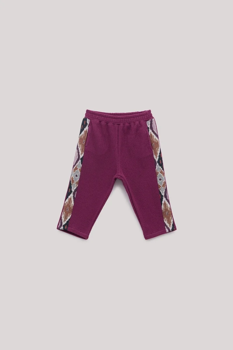 GB Baby Baby Girl Plum Sweatpants