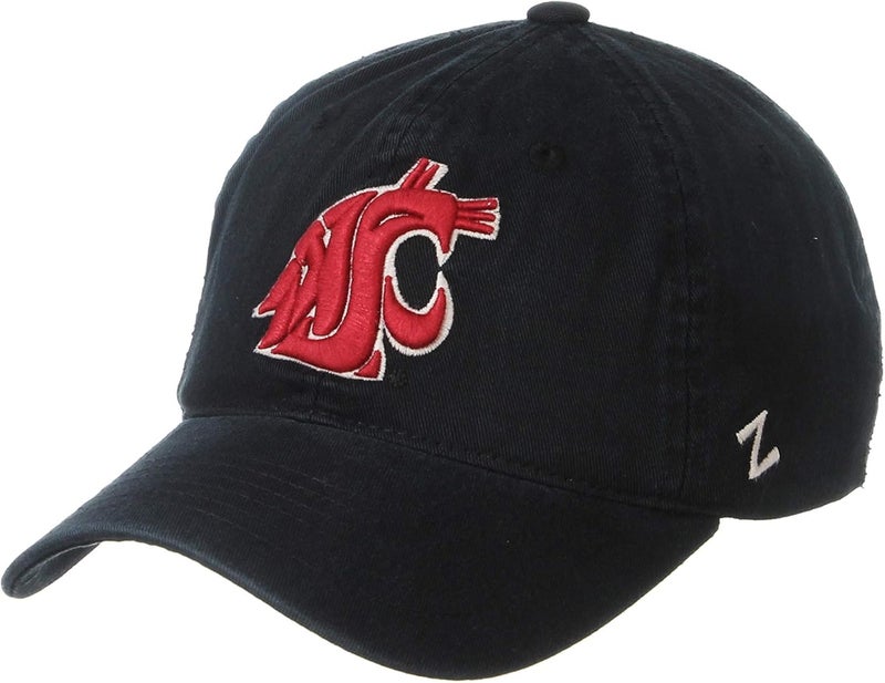 ZHATS NCAA Mens Adjustable Scholarship Hat Black - Image 1