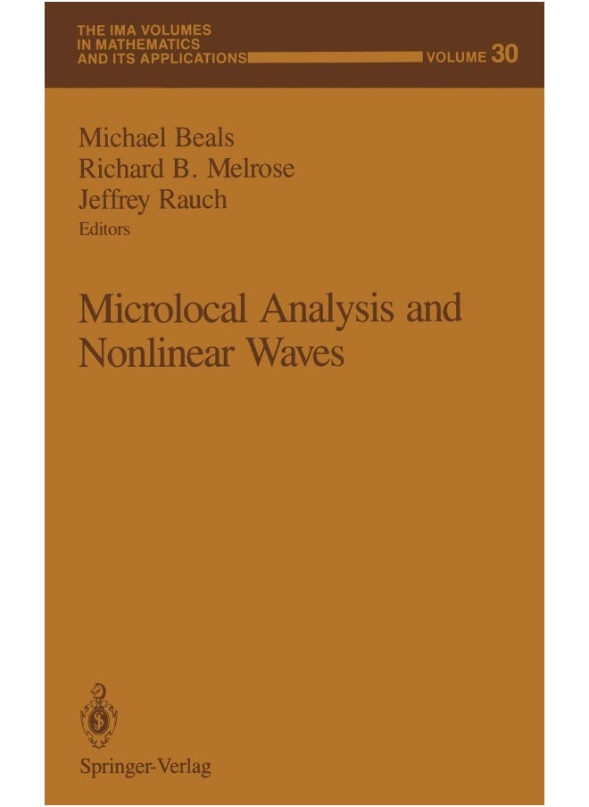 Microlocal Analysis and Nonlinear Waves 