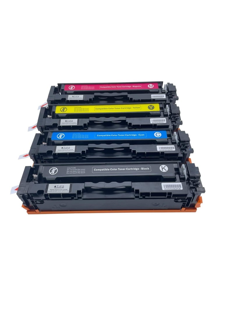 Terabyte 216A W2410A Toner Cartridges (with Chip), Compatible Toner Set for HP W2411A W2412A W2413A HP Color Laserjet Pro MFP M183fw M182nw M182n M155a M155nw (4 Pack, Black, Cyan, Yellow, Magenta) - Image 1