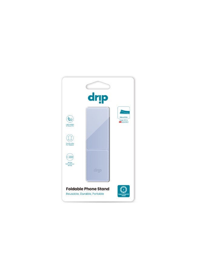 دريب حامل هاتف قابل للطي من Drip – بنفسجي | حامل مكتبي قابل للتعديل للهواتف والأجهزة اللوحية - Image 3