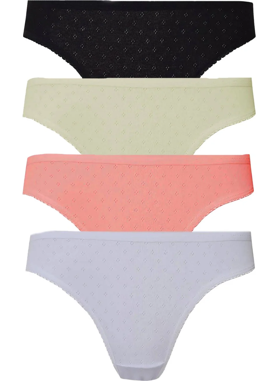 Hepsine Rakip Competing All 4-Piece Women's Jacquard Bikini Panties Flexible Comfortable High Quality Sofia