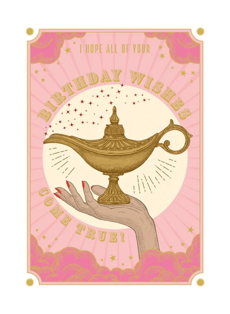 ذا ارت فايل I Hope All Your Birthday Wishes Come True Greeting Card