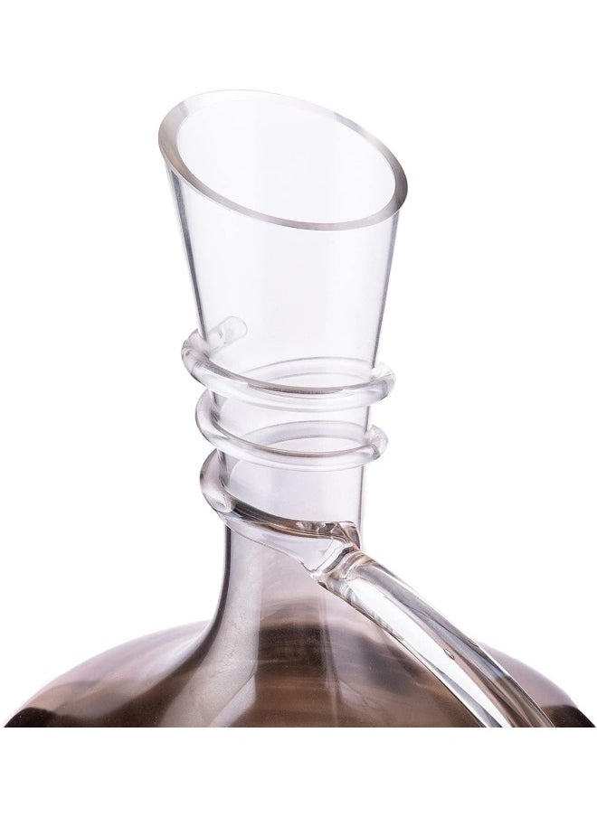 AKDC - AKDC Glass Decanter L(21CM) XW(21CM) XH(25CM) transparent - Image 1