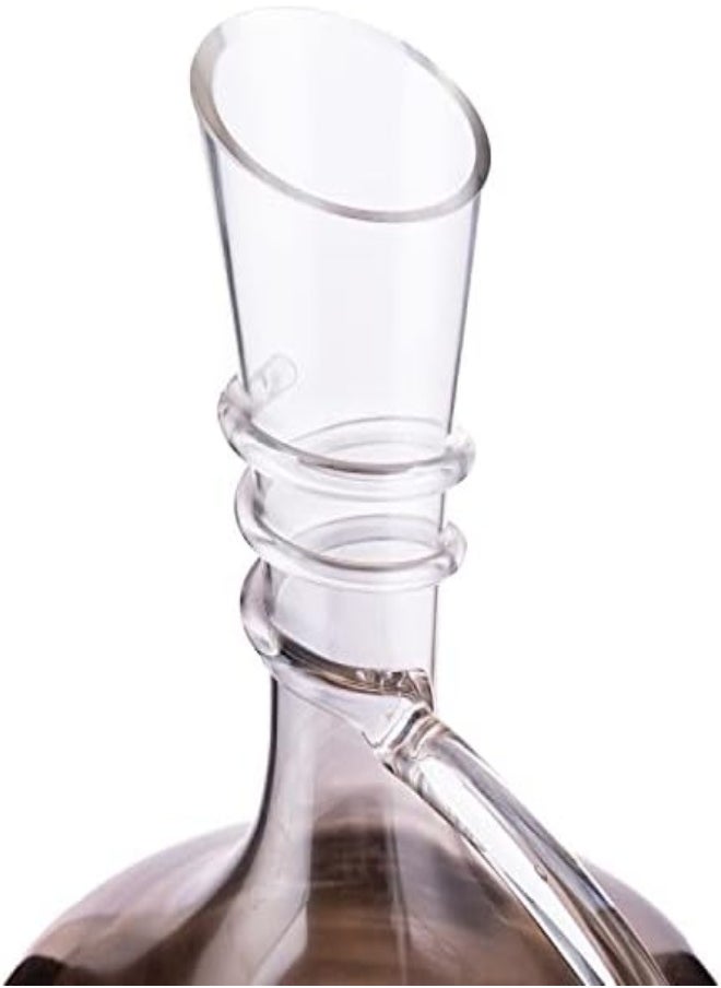 AKDC - AKDC Glass Decanter L(21CM) XW(21CM) XH(25CM) transparent - Image 1