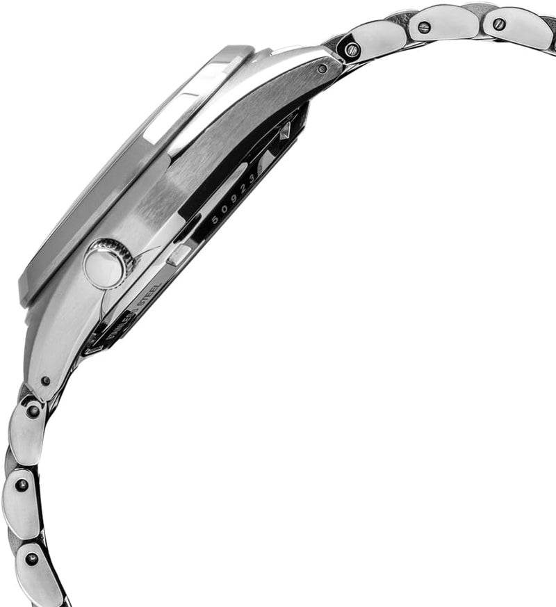 SEIKO Stainless Steel Analog Gray Dial Men's Watch-SRPK91K1, Band Color-Silver - Image 3