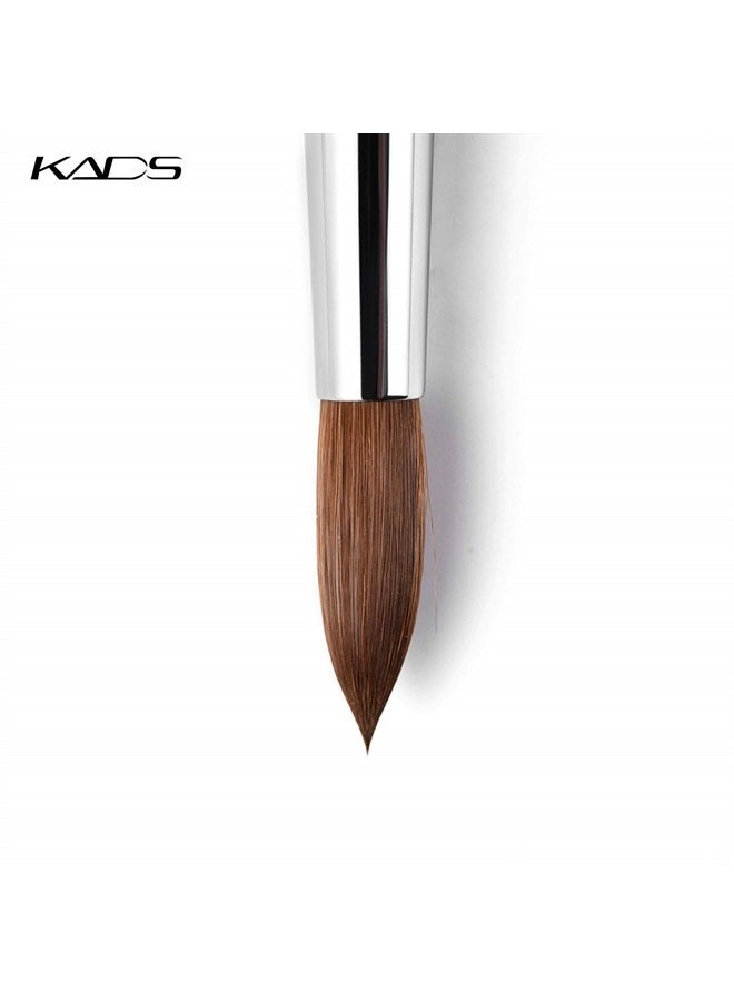 KADS Kolinsky Sable Pen Red wood Acrylic Brush for nail art Nail Art Manicure tool acrylic nail brushes-22#