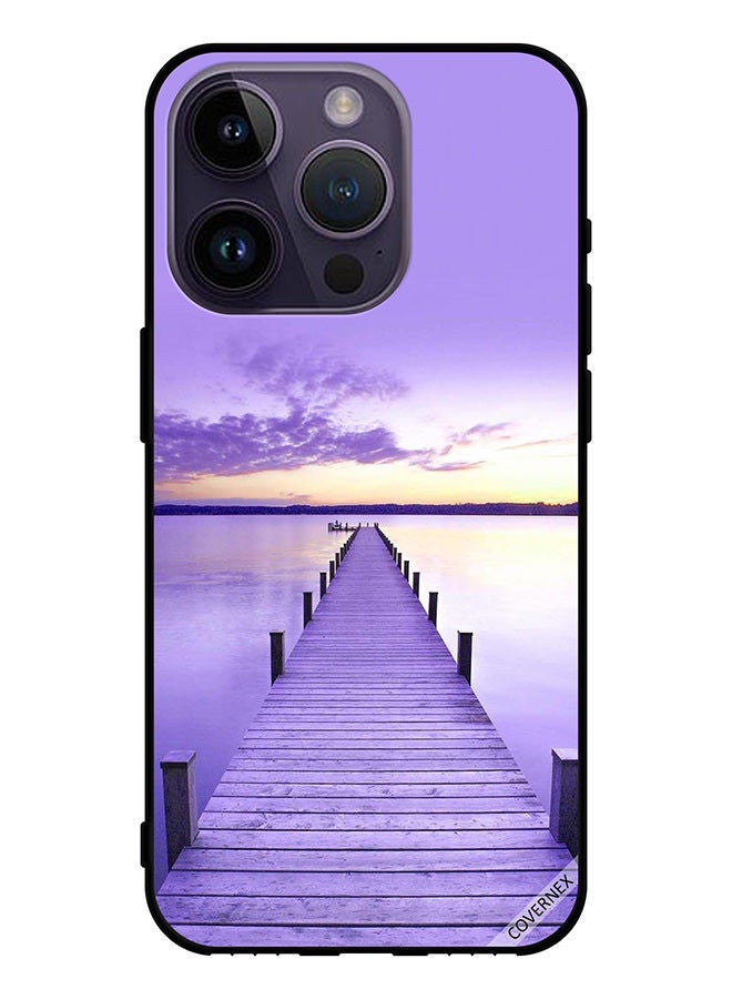 Covernex Protective Case Cover For Apple iPhone 14 Pro Pathway To Sea Evening - Image 1