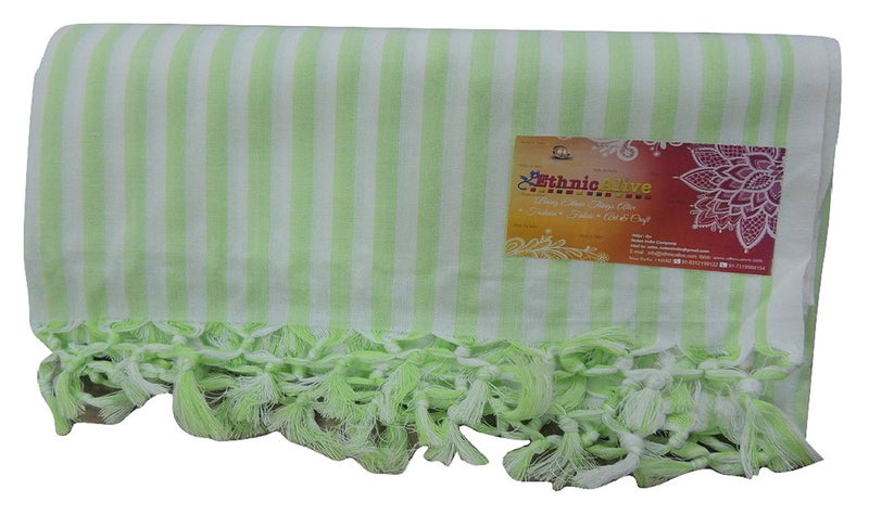 EthnicAlive Bhagalpuri Chadar for Summer| Soft Dull Cotton Chadar for Sleeping | Odhne Wali Chaddar | Dohar for Summer - Image 3