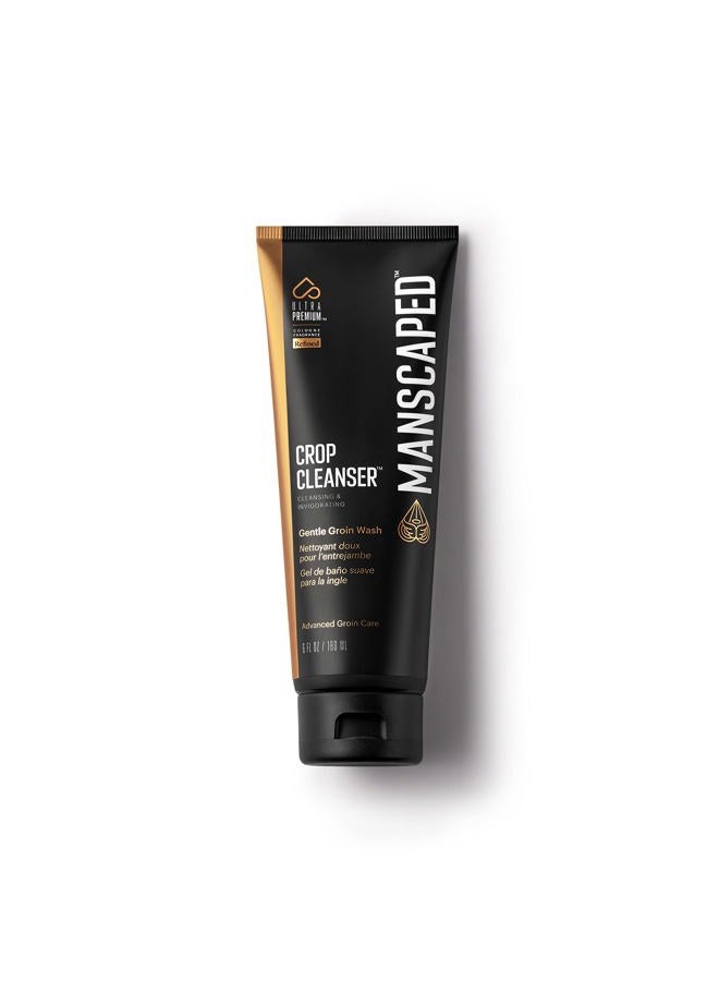 manscaped ® Crop Cleanser® Groin Wash, Men's UltraPremium Invigorating Formula for Below-The-Waist Cleaning, Refreshing Shower Gel For Men Infused with Vitamin E and Aloe, Vegan body wash (6 oz) - Image 1