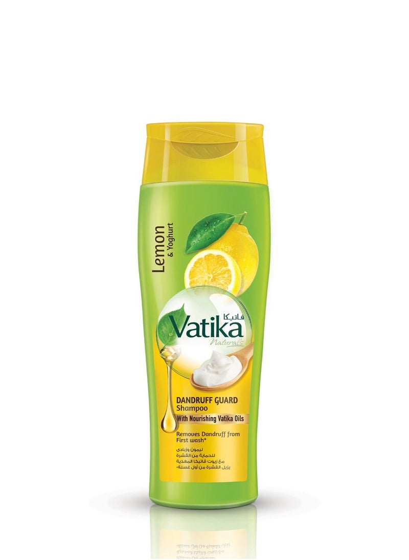 Vatika Naturals Dandruff Guard Shampoo | Enriched with Lemon & Yoghurt | Removes & Prevents Dandruff - 200 ml - pzsku/Z128A725008B5739BC400Z/45/_/1680183155/fe3cf152-2ac5-4a3f-9d2c-7c8b36e7dc9b