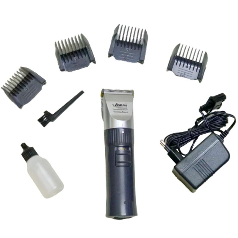 Asbah Professional Rechargeable Cordless Trimmer with Adjustable Lever Quick Charge Skinfriendly Face Head and Body Allinone Trimmer 2 Guide Comb 4 Different Sizes Easy to Use - Image 3