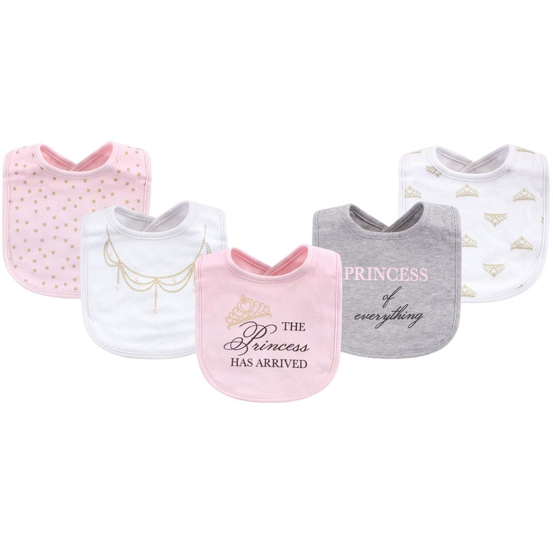 Little Treasure Little Treasure Unisex Baby Cotton Bibs Princess One Size 