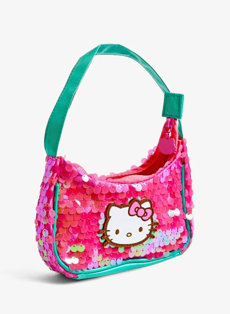 سانريو Sanrio Hello Kitty Indescent Sequin Shoulder Bag