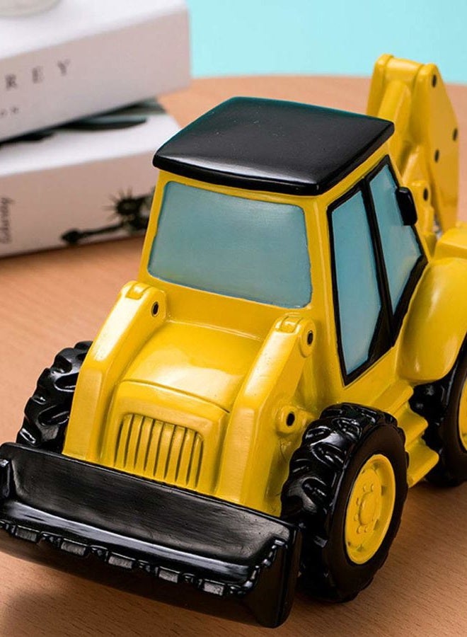 FUYU Cartoon Excavator Piggy Bank Coin Bank Money Box Home Decor - Image 5