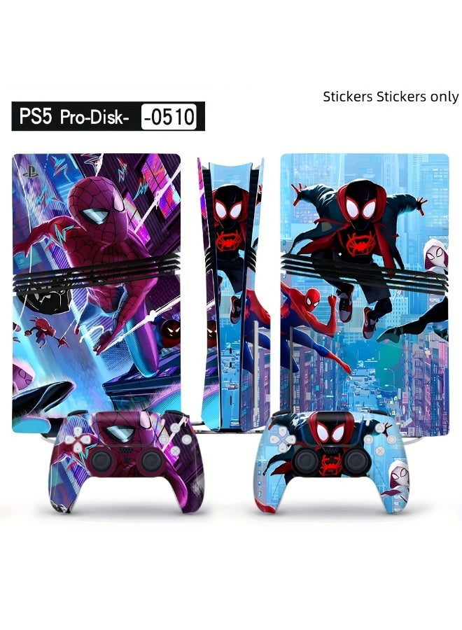 [Stickers only] Nightmare Before Christmas theme for Playstation 5 console - Premium vinyl sticker (disc drive) - Waterproof, dustproof and scratch-resistant protection with eye-catching illustration design - Image 1