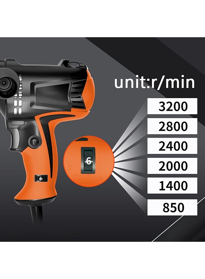 erorex Car Polisher 980W Car Waxing Machine Six Gears Adjustable Speed Automobile Furniture Polishing Tool - Image 3