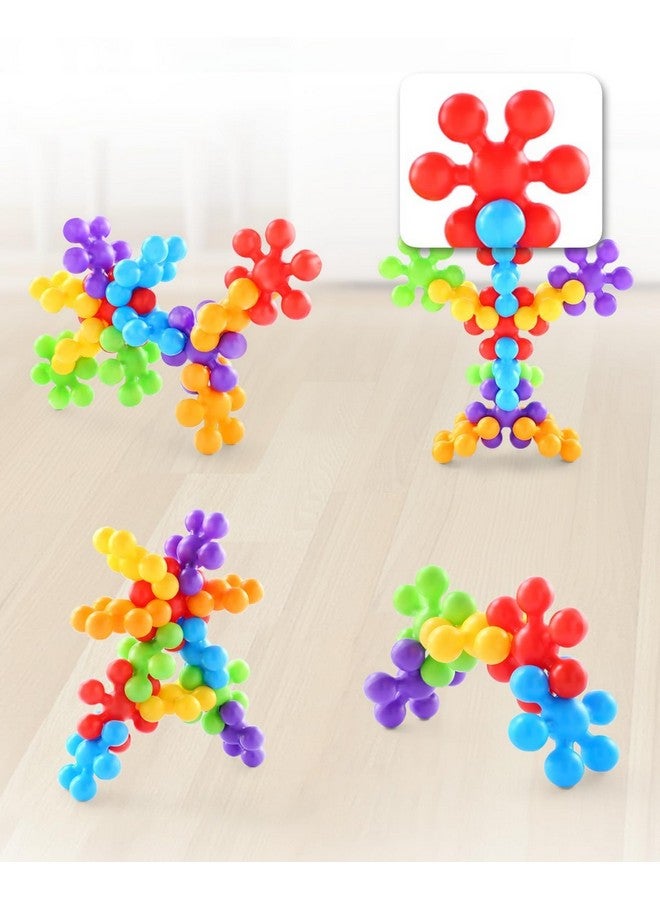 MKY 12 Pcs Star Links Interlocking Building Blocks | Learning & Educational Toys for 6 Months+ Babies & Kids | Colorful Construction Blocks for Girl/Boy | STEM Toys for Preschool Kids - Image 1