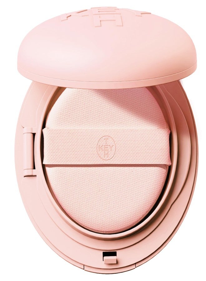 كيث كريم أساس كيث سيلكي فيت كوشن رقم 03 بيج طبيعي (15 غ، 0.52 أونصة) / ناعم كالبورسلين، يدوم طويلاً، خفيف الوزن، تغطية مثالية، لمسة نهائية مخملية، مستخلص جذور نبات السيانانشي، مستخلص أرز ها دونغ - Image 2