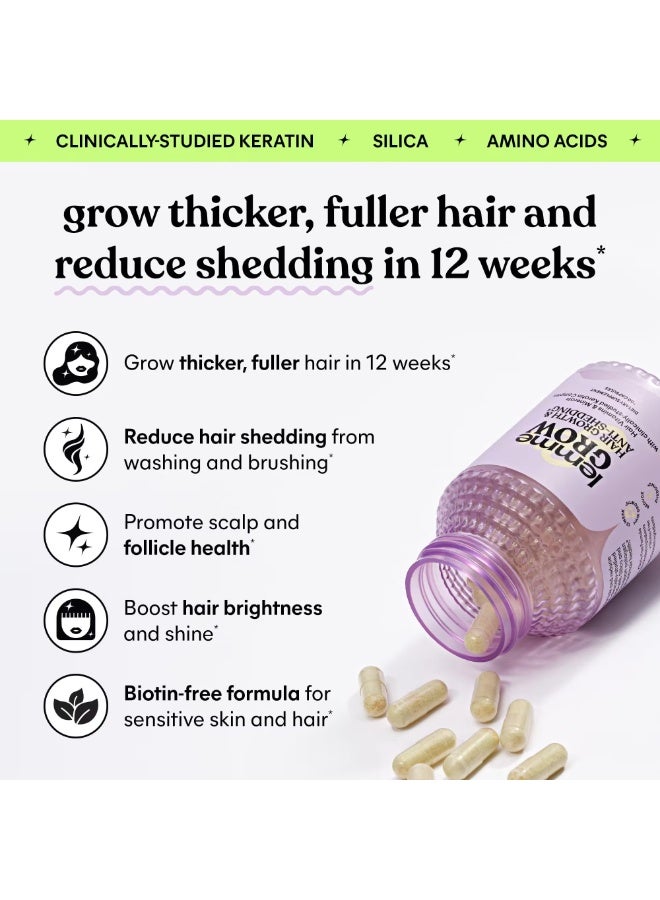 Lemme Grow, Hair Growth & Anti-Shedding, 60 Capsules - Image 5