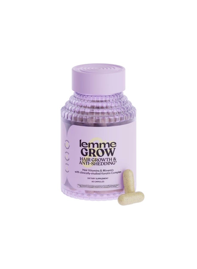 Lemme Grow, Hair Growth & Anti-Shedding, 60 Capsules - Image 3
