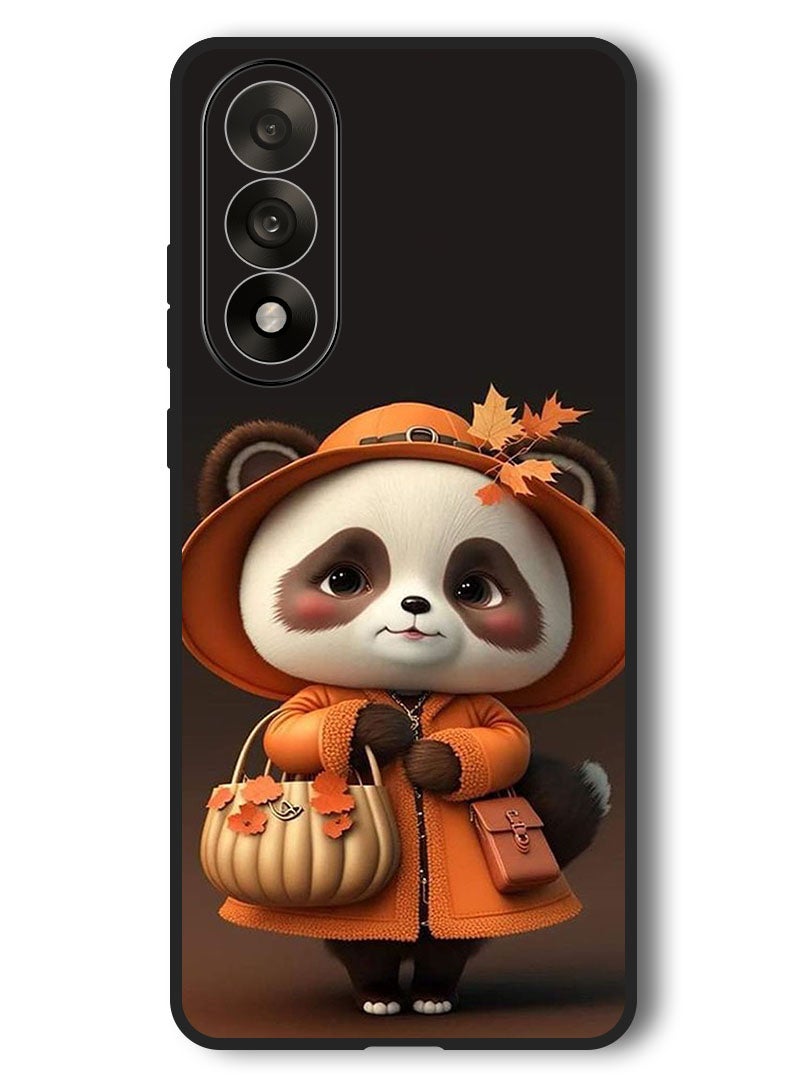 Theodor Case Compatible with OnePlus Nord 5 6.83 Inch Protection Shockproof Bumper Cover Panda Lady - Image 1