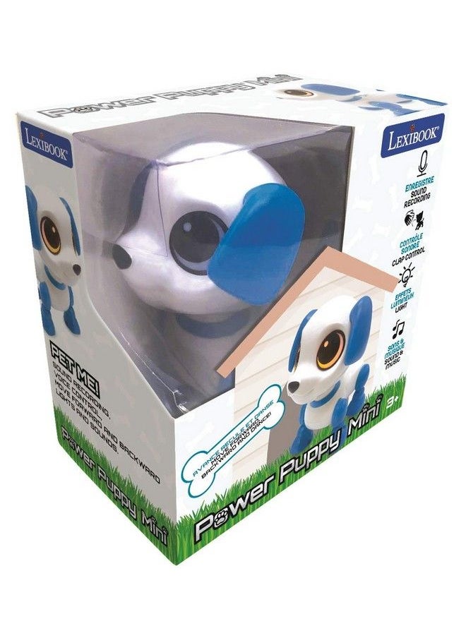 Lexibook - Power Puppy  Mini  My Little Robot Dog  Robot Dog With Sounds Music Light Effects Voice Repeat And Sound Reaction Toy For Boys And Girls  Rob02Dog - Image 1
