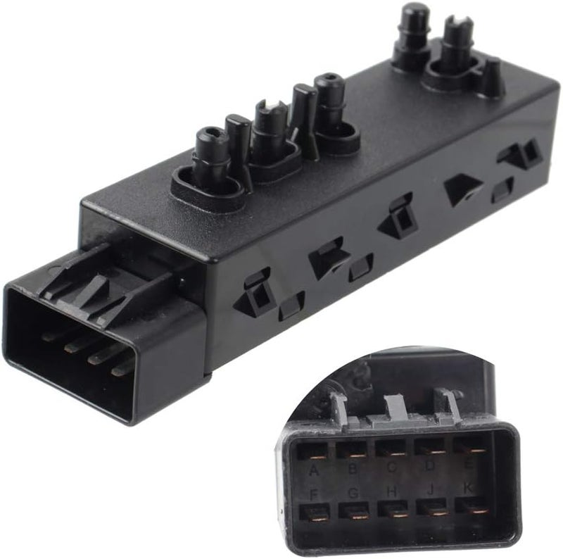 Citumo 12451498 Front Right Passenger 8 Way Power Seat Control Adjustment Switch Fit 2007-2013 Sierra Yukon Avalanche Silverado Suburban Lacrosse - Image 1
