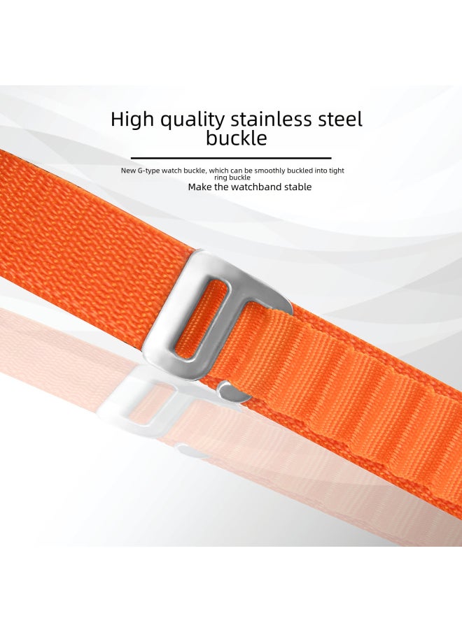 Generic - For Mi Band 9/8 Strap Universal Alpine Loop Strap Mi Band Mi34567 Nylon Strap-Color:1# Rainbow Color-Specifications:Meter 3/4/5/6/7 General - Image 1