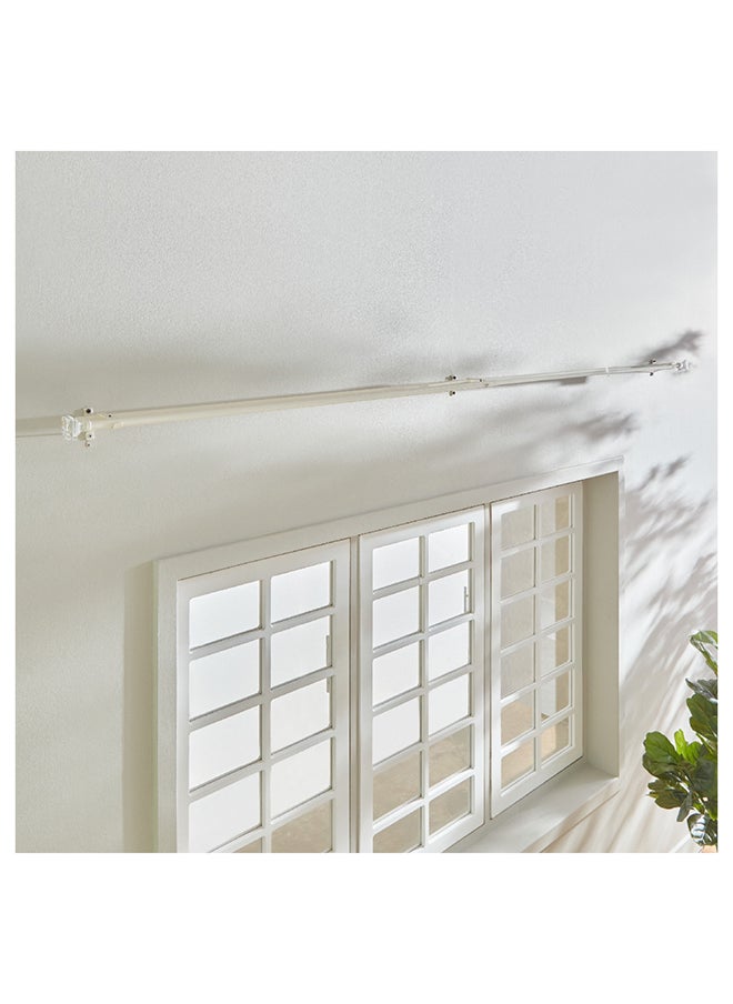 Home Box Small Acrylic Square Double Curtain Rod 320 x 1.6 cm  - Image 2