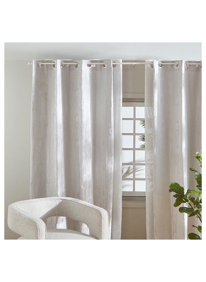 Home Box Small Acrylic Square Double Curtain Rod 320 x 1.6 cm  - Image 4