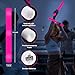 YOFOBU 60Pack LED Glow Foam Sticks BulkLight Up Glow Sticks with 3 Flashing ModesGlow Wands Party PackGlow In The Dark Party Supplies for Valentines DayJuly 4th WeddingBirthdayConcertPink - Image 4