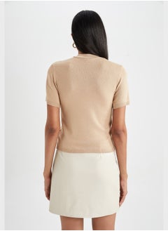 DeFacto Fitted Short Sleeve Sweater  - Image 2
