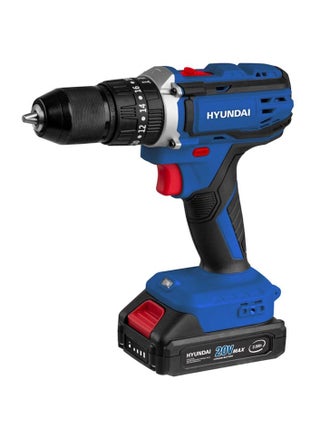 HYUNDAI Cordless Drill HP 420 – 20V, 2Ah Battery, Max Torque 35N.m, Variable Speed (0-400/0-1500 RPM), 10mm Chuck - pzsku/Z128BB78987004F64B935Z/45/_/1738999992/cd4ab6ce-c177-4dfc-a746-806375951c9d