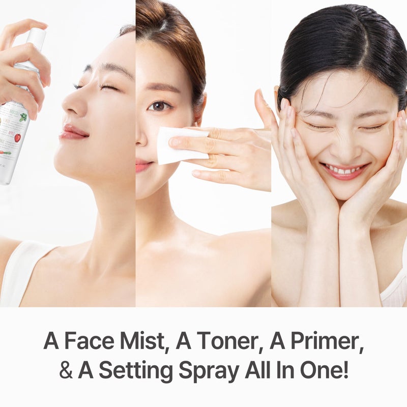 Ariul Natural Facial Face Mist 7 Days Vitamin Mist 5.07 fl. oz. Green Graded Nutrients Face Toner Makeup Setting Spray - Biotin, Niacinamide, Riboflavin, Ascorbic Acid, Cyanocobalamin - Image 3