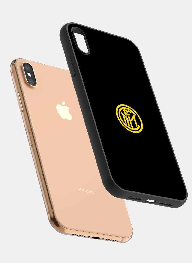 بكسلات كفر ايفون اكس ماكس نادي انتر ميلان اسود - Image 2