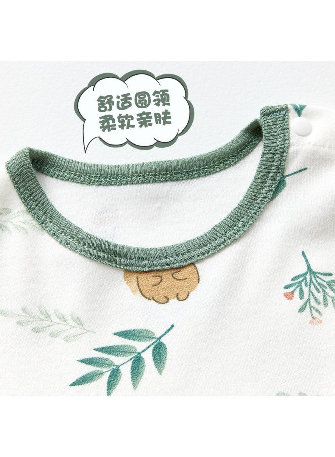 Doxiluka Children's Robe Spring/autumn Baby Pajamas Cotton Homewear Boys & Girls Casual Bathrobe Kick-proof Sleep Dress - Image 3