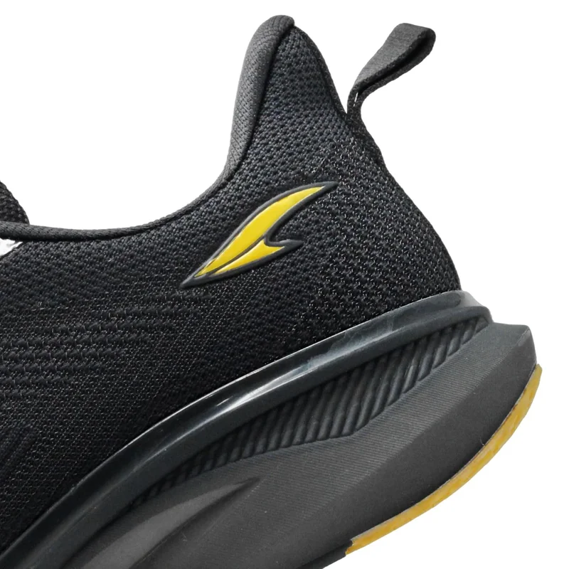 Asian Black Mustard Running Shoes for Men and Boys