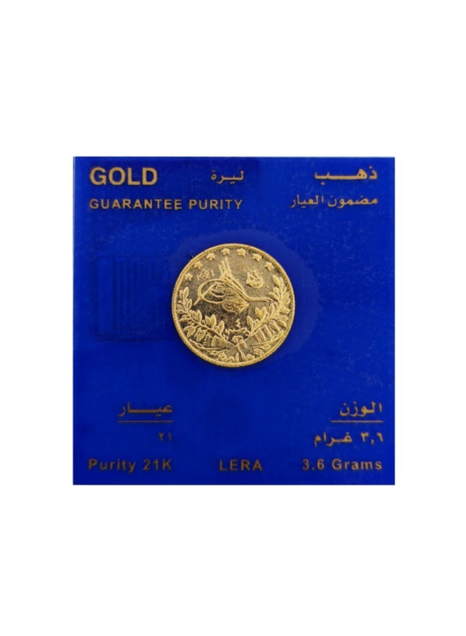 21KT LERA GOLD COIN - Image 1