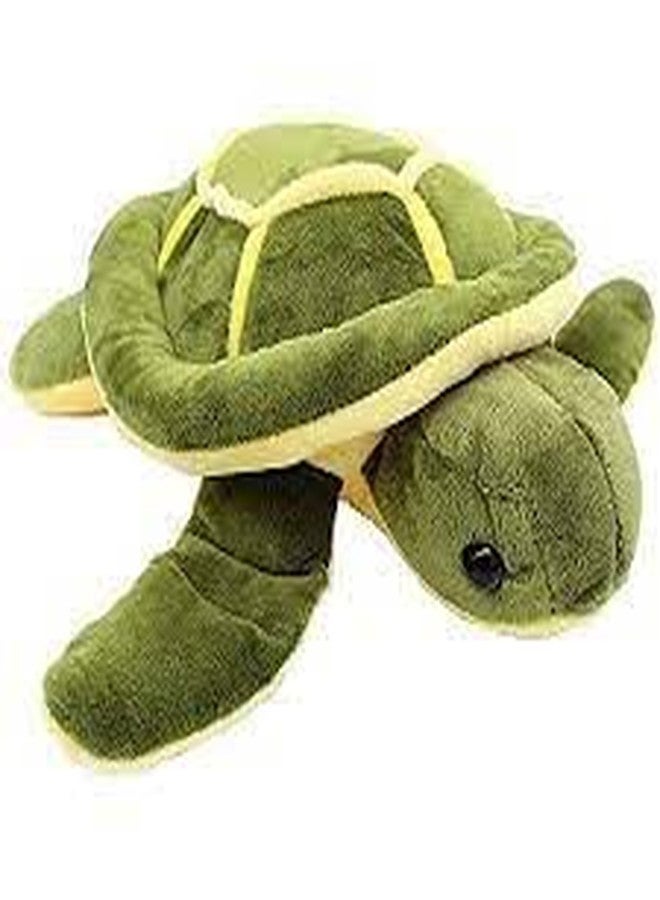 Future Shop Cute Detective Cartoon Character Soft Stuffed Plush Animal Toy for Kids Home Room Decoration (Turtle) - Image 1